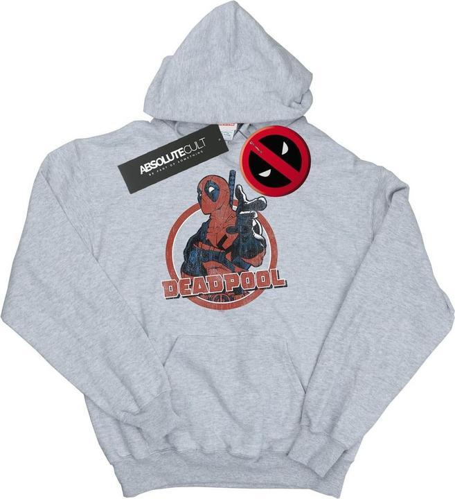 Produktbild Deadpool Gun Finger Kapuzenpullover (XL)