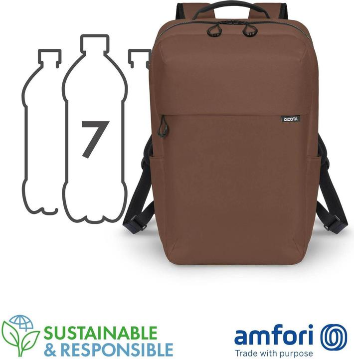 Produktbild Dicota Backpack COMMUTER 13-16 BROWN (16 l)
