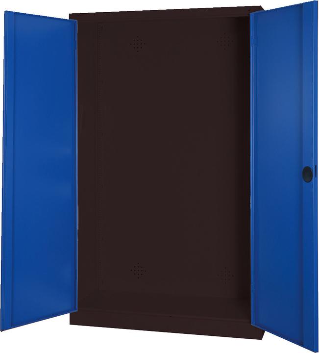 Image du produit C+P Armoire modulaire pour équipements sportifs (HxLxP : 195x120x50 cm, avec portes battantes en tôle
