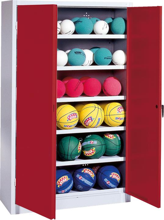 Produktbild C+P Ballschrank (HxBxT: 195x150x50 cm, mit Vollblech-Flügeltüren, Typ 3)