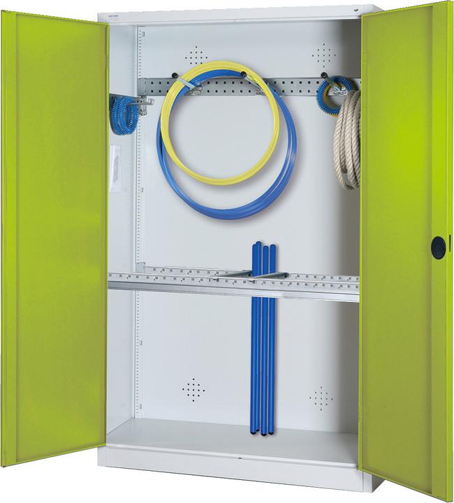 Image du produit C+P Armoire modulaire pour équipements sportifs avec équipement de base (hxlxp : 195x120x50 cm, avec