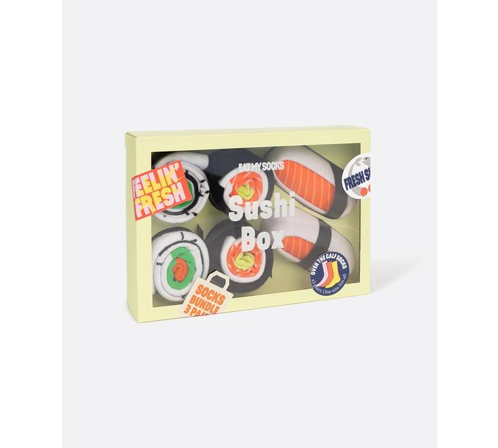 Actual product image Eat My Socks Sushi Box (pack of 3, One size)