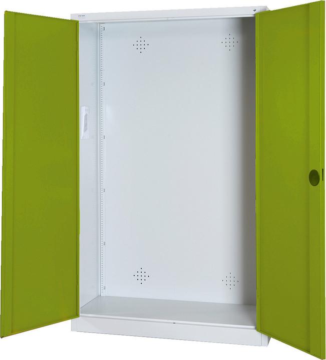 C+P Modul-Sportgeräteschrank (HxBxT: 195x120x50 cm, mit Vollblech-Flügeltüren)
