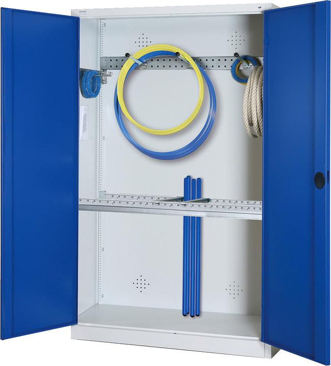 Image du produit C+P Armoire modulaire pour équipements sportifs avec équipement de base (hxlxp : 195x120x50 cm, avec