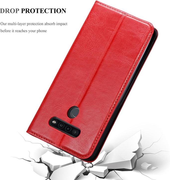 Productafbeelding Cadorabo Boek Onzichtbare Magneethoes (LG K41s)