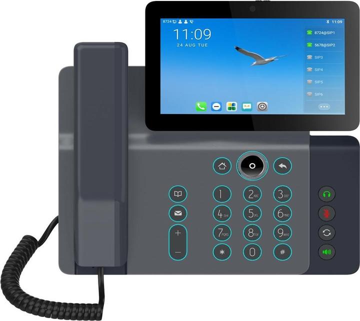 Actual product image Fanvil Desk phone V67 Black