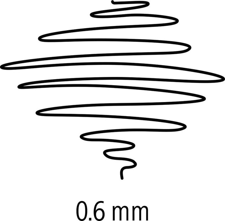 Actual product image Staedtler Lumocolor permanent (Black, 0.60 mm, 1 x)