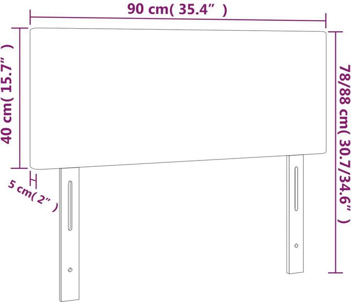Actual product image VidaXL Templeton (90 x 5 x 88 cm)