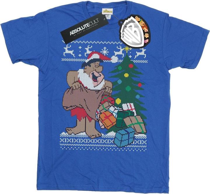Image du produit The Flintstones - T-shirt CHRISTMAS FAIR ISLE - Homme (L)