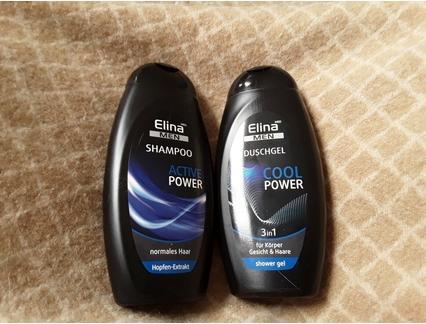 Elina Shampoo 300ml for men Active Power (250 ml, Flüssiges Shampoo)