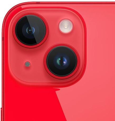 Image du produit Re!commerce iPhone 14 (128 Go, Rouge, 6.10", 12 Mpx, SIM + eSIM, A / Comme neuf)