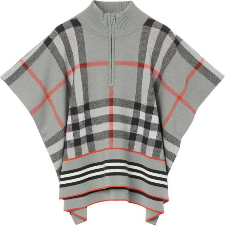 Burberry Kg6 Ginny Check Cape (M)