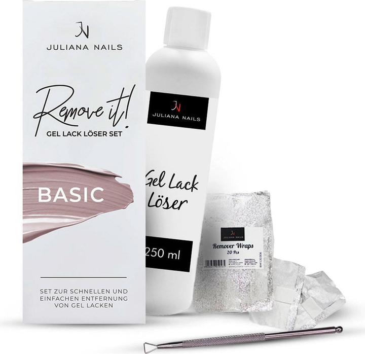 Produktbild Juliana Nails Gel Lack Löser Set - Basic