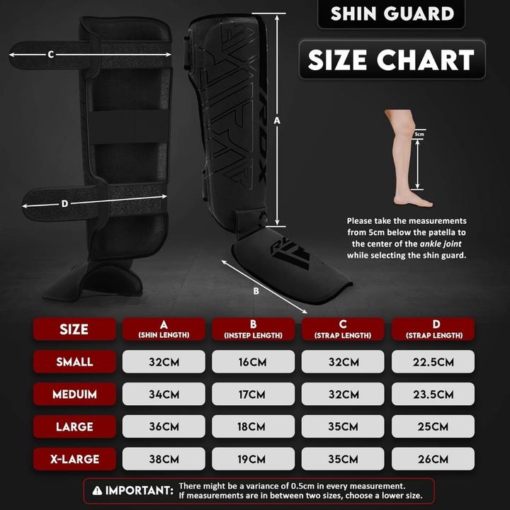 Actual product image Rdx Shin Instep F6 Matte Golden-S (S)