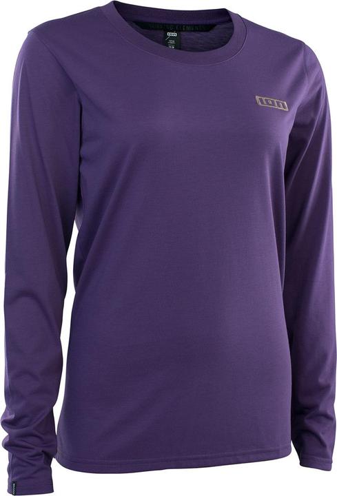 ION Bike Tee S Logo LS DR women - dark-purple