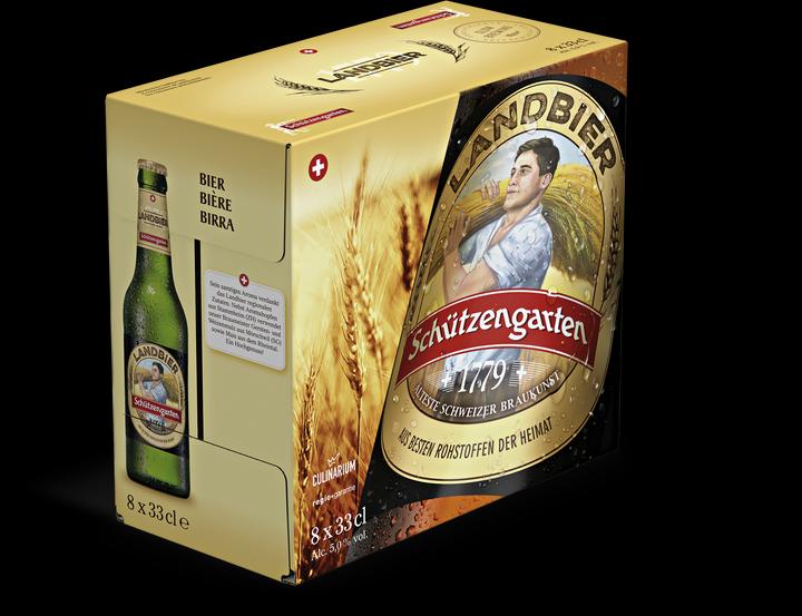 Produktbild Schützengarten Landbier 8x 33cl EW (6 x 33 cl)