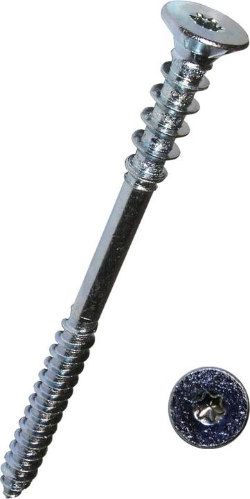 Produktbild Dresselhaus Justierschraube Senkkopf fr I-Stern 6,0x120 mm galv.verzinkt 100 Stck (100 Schrauben pro Stück)