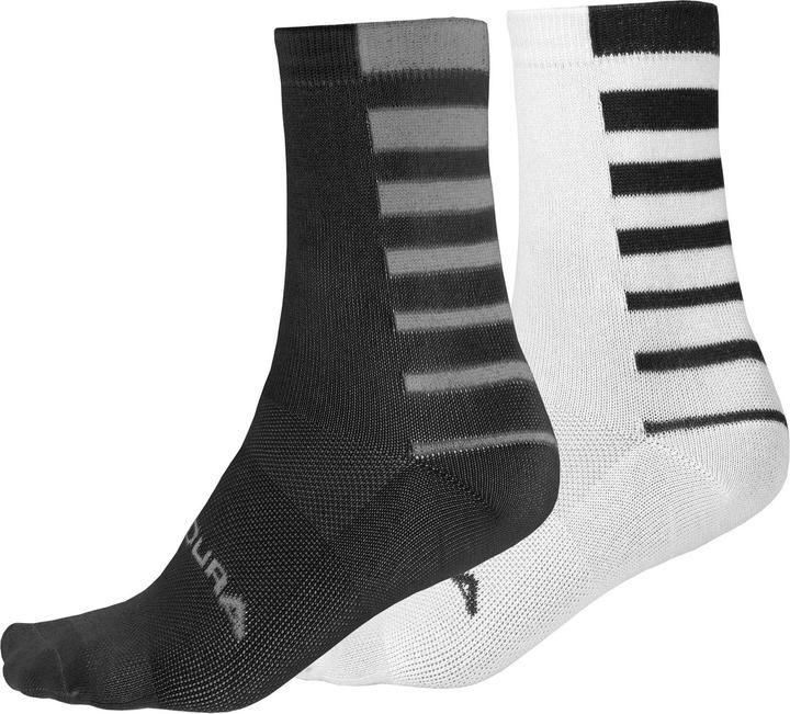 Produktbild Endura Coolmax® Stripe Socken (Doppelpack) (L/XL)