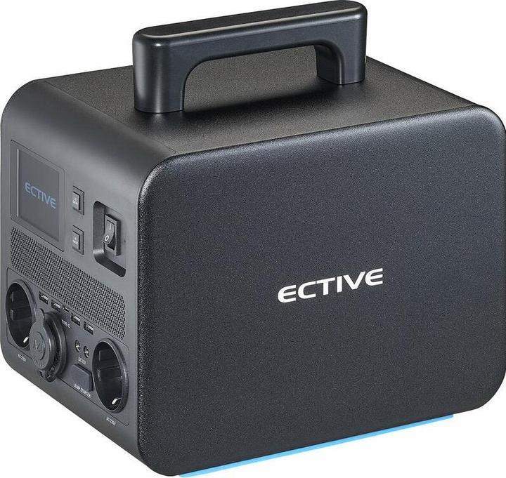 Immagine prodotto Ective BlackBox 5 Lithium Powerstation 500W 512Wh Batteria con USB 12V 230V Camping (512 Wh, 8.50 kg)