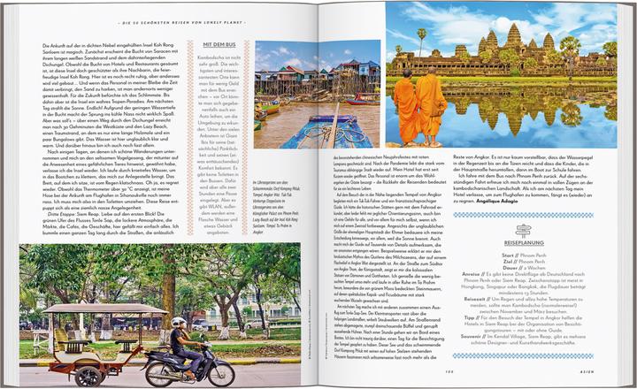 Actual product image Bildband Die 50 schönsten Reisen von (German, Lonely Planet Publisher, 2024)