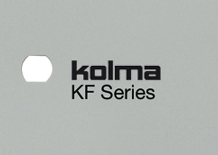 Actual product image Kolma Index A4 strong 1-6 6-piece grey