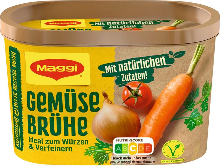 Maggi Gemüse Brühe Dose 288g, ergibt 18 Liter (18000 ml)