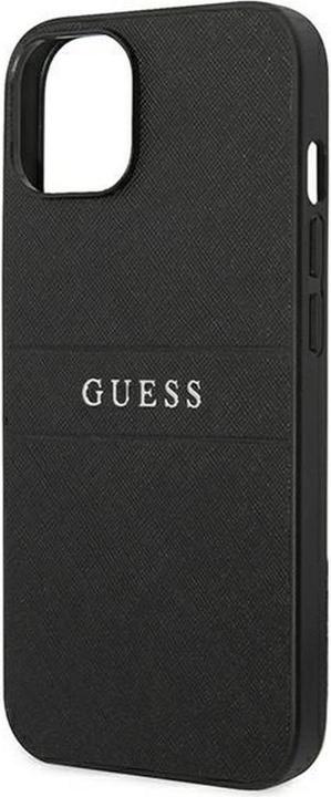 Produktbild Guess PU Leather Saffiano Case für Apple iPhone 14 Plus - black (Apple iPhone 14 Plus, Apple iPhone 15 Plus)