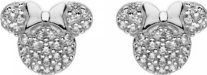 Disney Silver Minnie Mouse stud earrings with zircons ES00049SZWL.CS