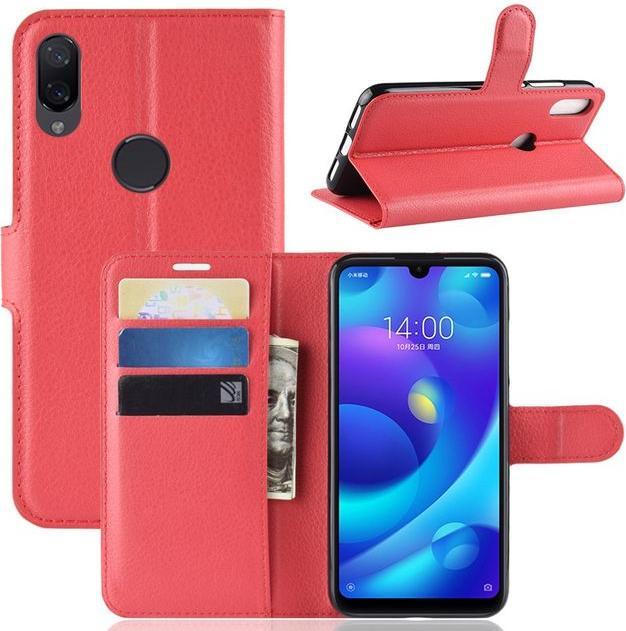 Produktbild MU Classic Litchi Leder Bookcover Series (Xiaomi Mi Play)