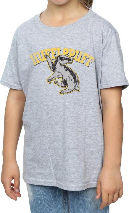 Actual product image Girls Hufflepuff Cotton T-Shirt (152, 158)
