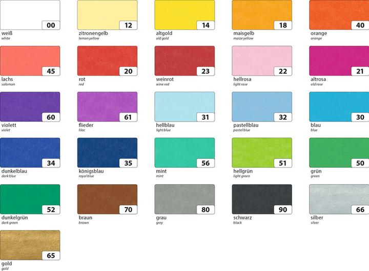 Produktbild Folia Seidenpapier farbig (20 g/m², 1 x)