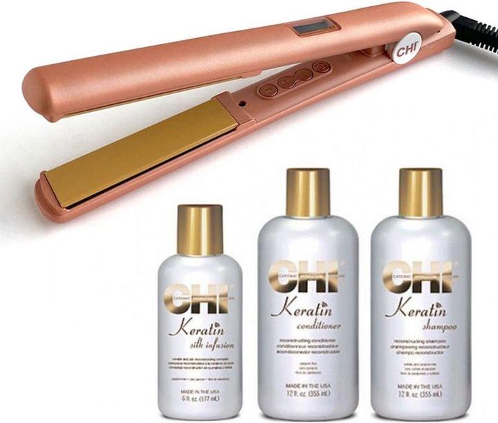 Actual product image CHI Stijltang G2 Limited Edition FrosÃ© + Keratin set