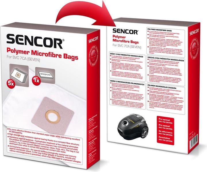 Sencor Lamart SVC7CA/7PE Mikrofaserbeutel (6 x)