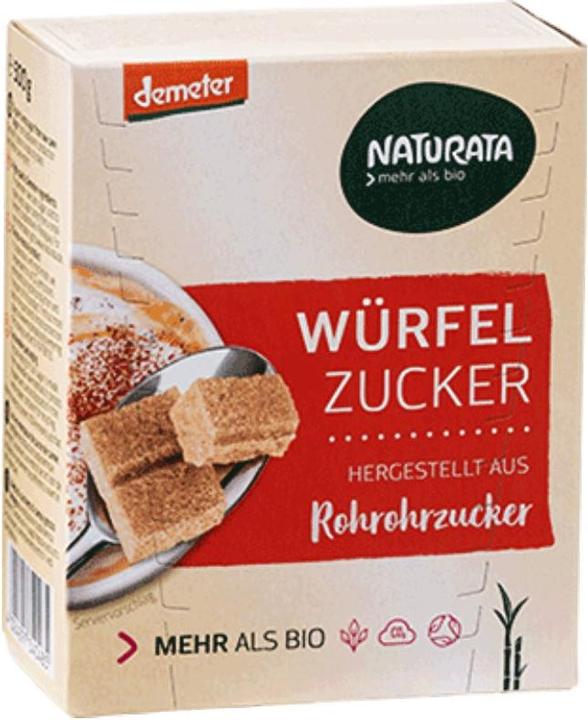 Actual product image Naturata Lump sugar raw cane sugar organic (500 g)