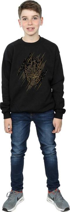 Immagine prodotto Black Panther Gold Head Felpa Ragazzi (152, 158)