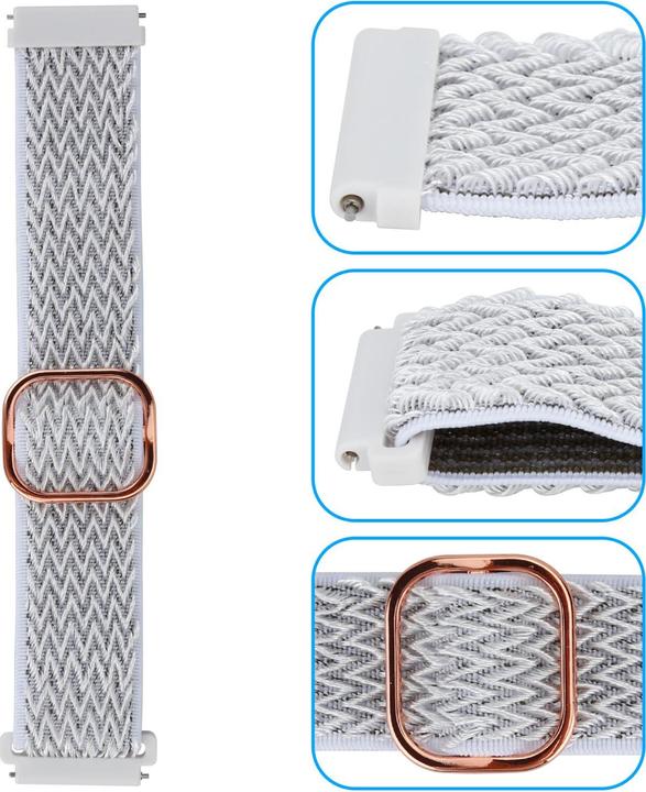 Produktbild Cadorabo Armband für Samsung Galaxy Watch (20 mm, Nylon)