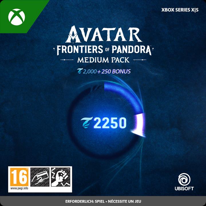Produktbild Microsoft Xbox Avatar Frontiers of Pandora VC Pack 2250 Download Code