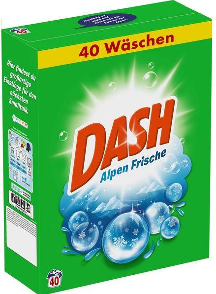 Image du produit Dash Régulièrement (40 Cycles de lavage, Poudre)