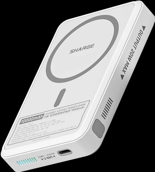 Immagine prodotto Sharge Icemag (10000 mAh, 20 W, 37 Wh)