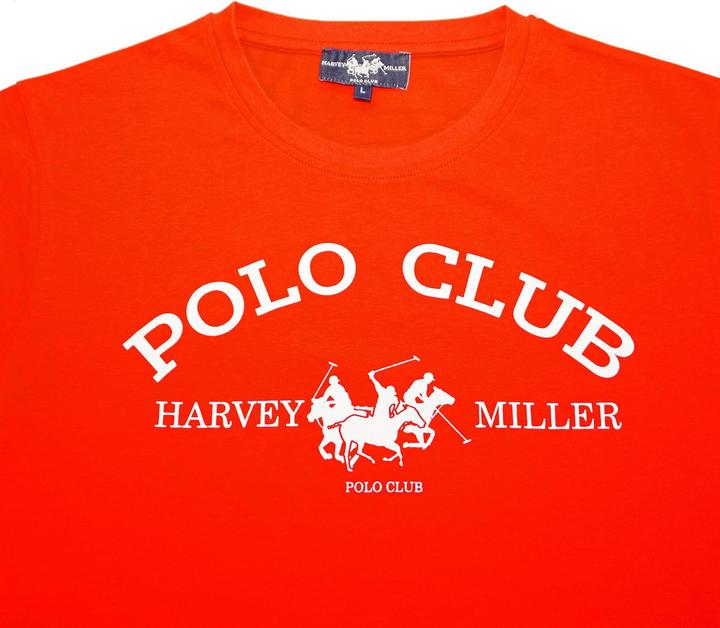 Actual product image Harvey Miller T-shirt HRM Polo Club Shortsleeve Round neck (L)
