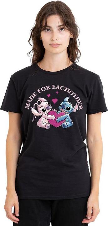 Immagine prodotto Lilo & Stitch Made For Each Other Maglietta Adulto Unisex (XL)