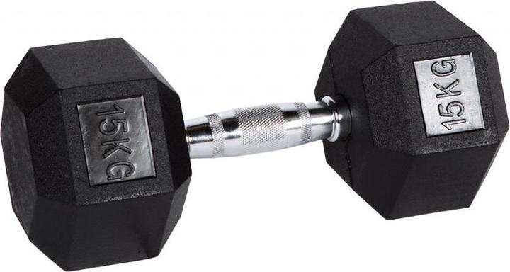 Productafbeelding Fitcom Hex Dumbbell (1 x 15 kg)