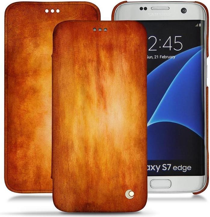 Productafbeelding Noreve Lederen omslag horizontaal (Samsung Galaxy S7 Edge)