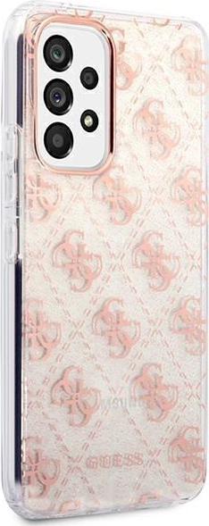 Produktbild Guess GUHCA53PCU4GLPI A53 5G A536 różowy/pink hard case 4G Glitter (Samsung Galaxy A53 5G)