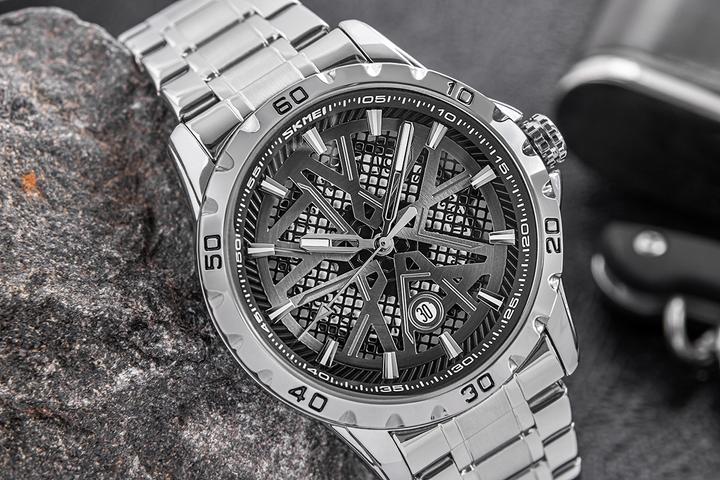 Produktbild Skmei 9337SIBK Herrenuhr + BOX