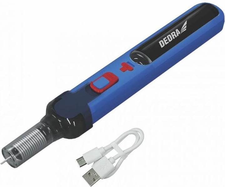 Image du produit Dedra 4V 2,0Ah Fer à souder à résistance, USB sans fil