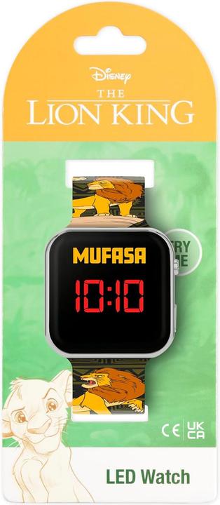 Actual product image Disney Lion King Mufasa LED Watch (Digital watch)