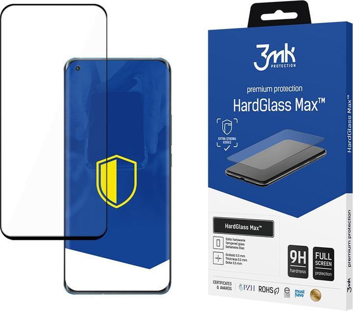 Actual product image 3MK Hardglass Max screen protector (1 Piece, Xiaomi Mi 11 5G)