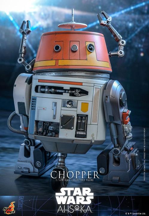 Actual product image Hot Toys Star Wars: Ahsoka Action Figure 1/6 Chopper 18 cm
