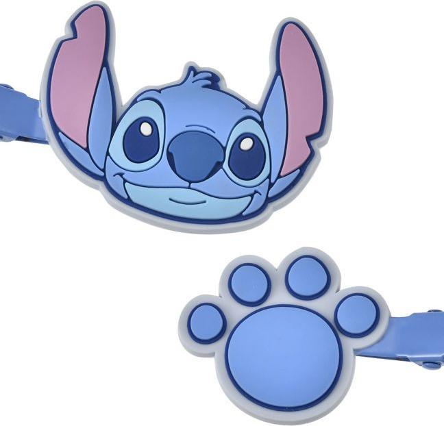Actual product image Disney Stitch Haarspangen Set Farbklammern Pfotenabdruck (2 pcs.)